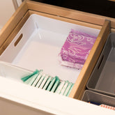 Ordnungsbox DINA5 - 25x20x6cm - 2,6 Liter Schubladenorganizer Ordnungskorb Organizerbox